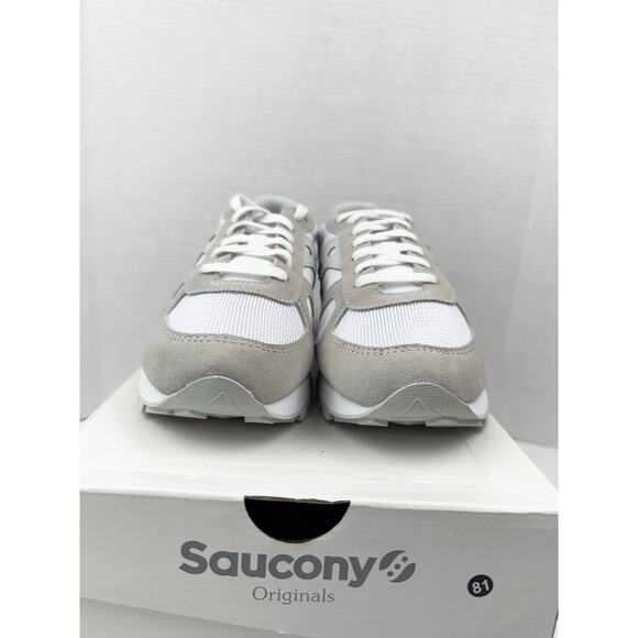 Saucony Shadow Original Womens Size 9 Running Athletic Shoes Gray White Sneakers - Picture 3 of 10